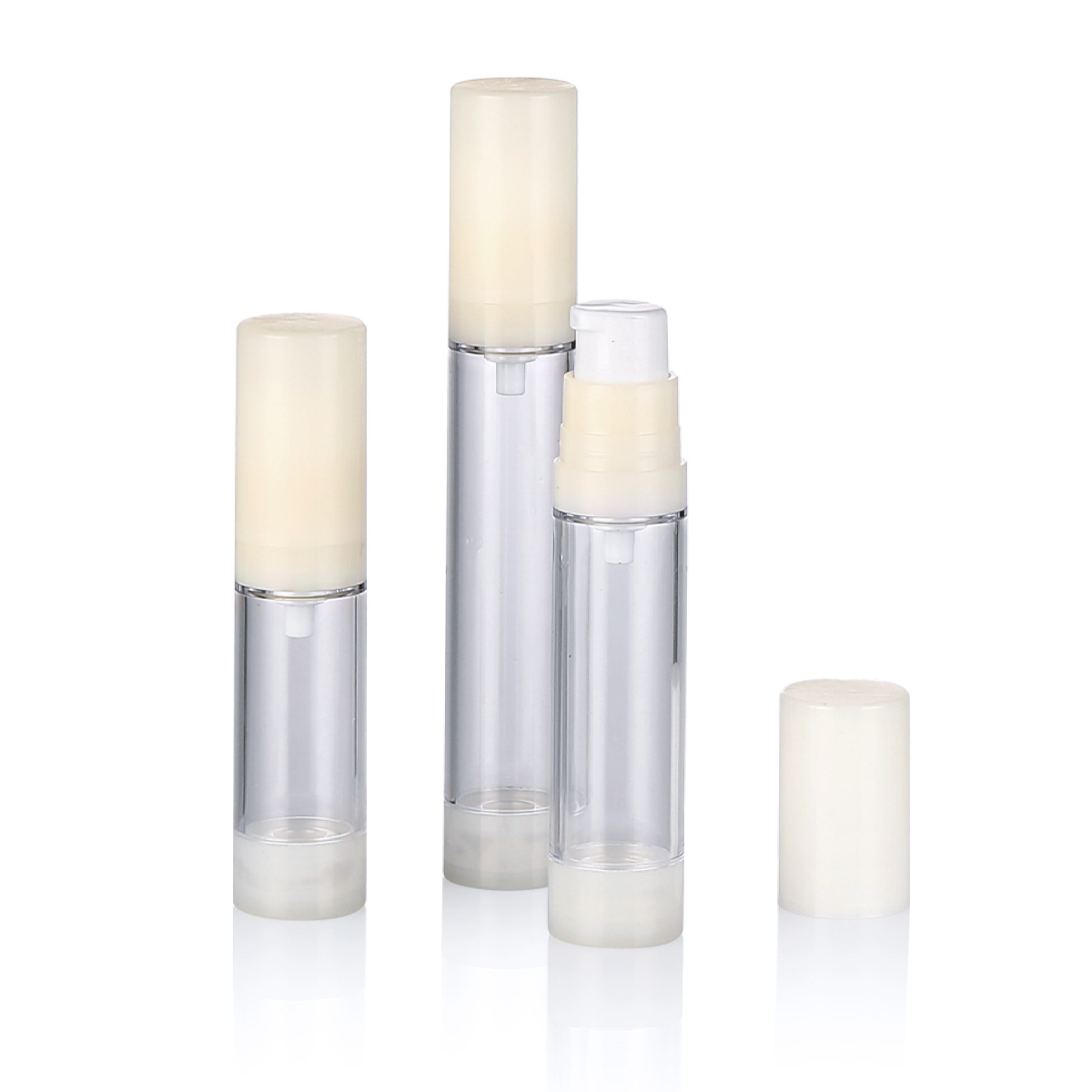 5 میلی لیتر 10ml 15ml سفارشی سفارشی آرایشی و بهداشتی پلاستیکی بدون آب و هوای خوب غبار پلاستیکی بطری پلاستیکی L04