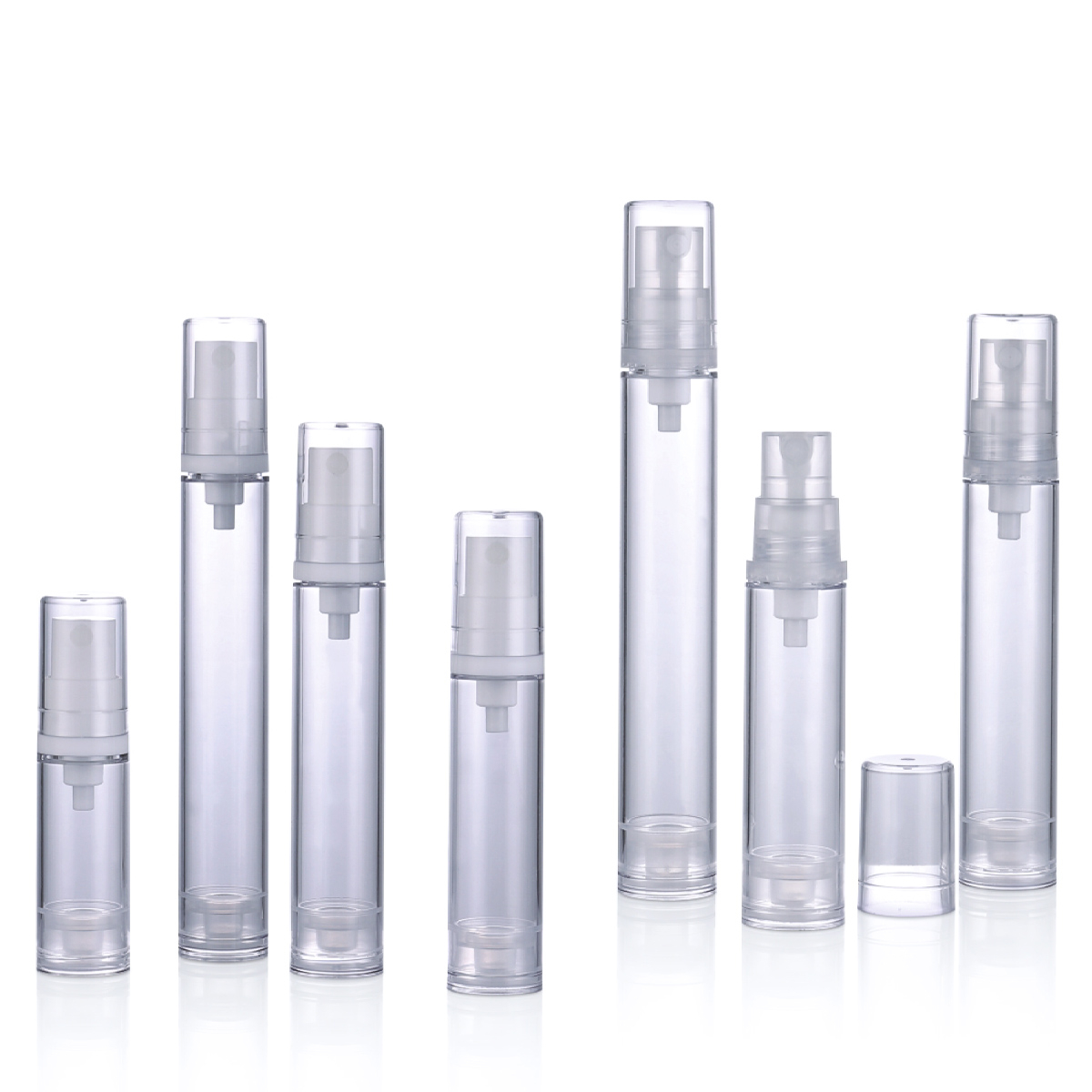5ml 10ml 12ml 15ml pp به عنوان بطری پمپ اسپری بطری پمپ بدون هوا بطری L12
