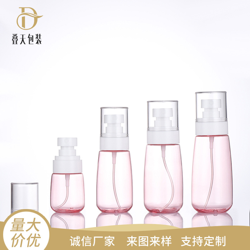 30/60/80/100ml شفاف UPPED UPPED UPPEPTOPE THAPE THARE BOTTER BOTTLE BITTER BOTTLE BITTLAT