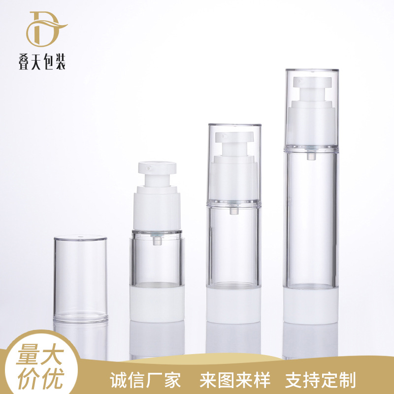 15ml 30 میلی لیتر 50 میلی لیتر بطری مایع فشرده شده بطری کرم چشم بطری پلاستیکی بطری لوسیون شفاف