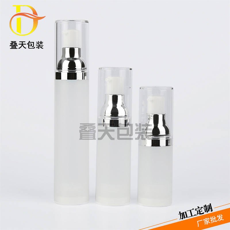 بطری لوسیون خلاء چند مشخصات اختیاری 30 50ml سفر لوازم آرایشی زیر بطری